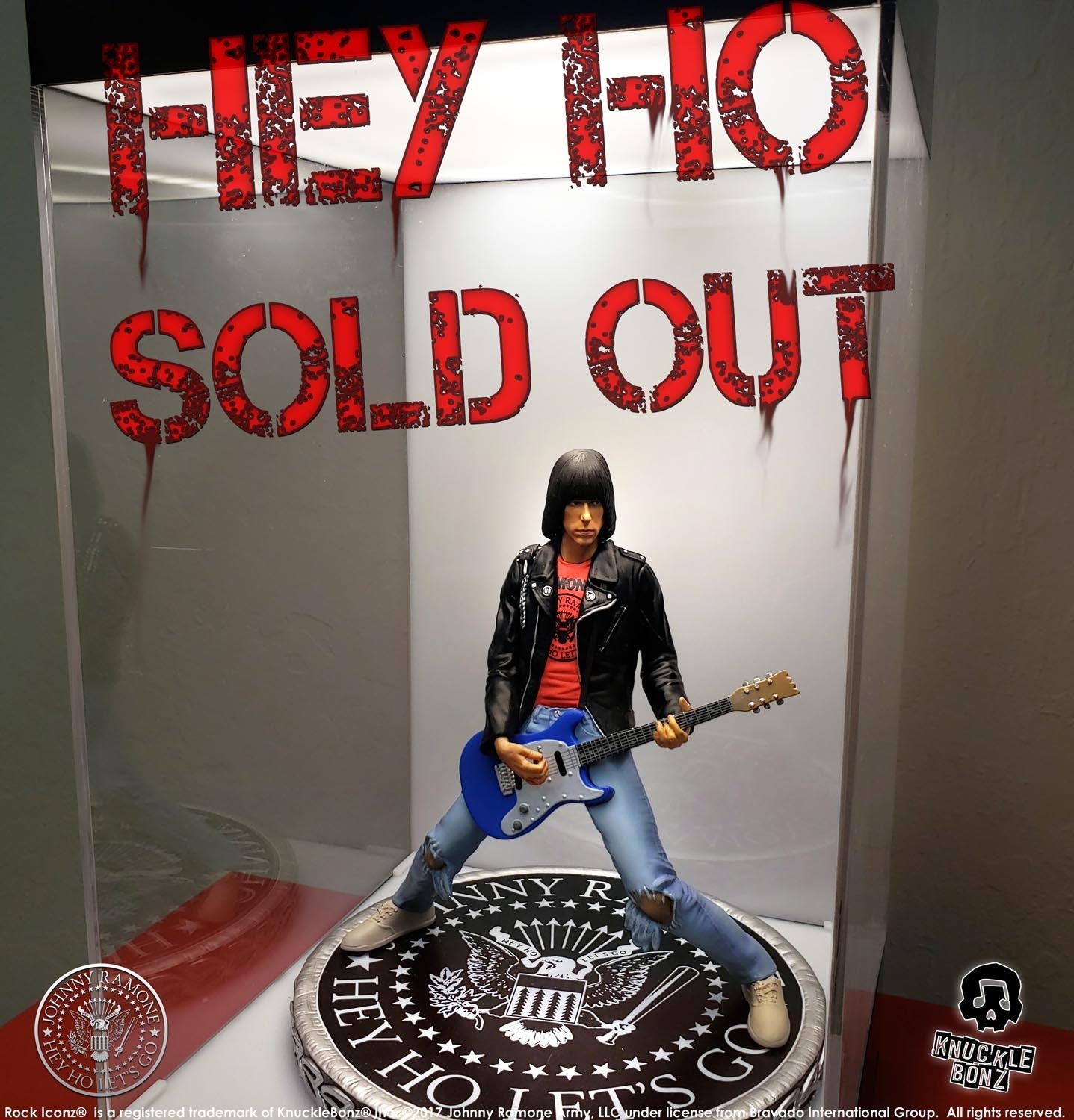 "HEY HO...SOLD OUT!" - Johnny Ramone Rock Iconz Ltd. Edition Statue